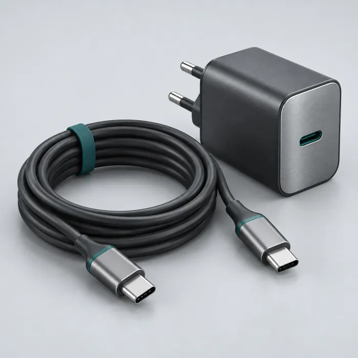 Ilustración del control: Cargadores y cables